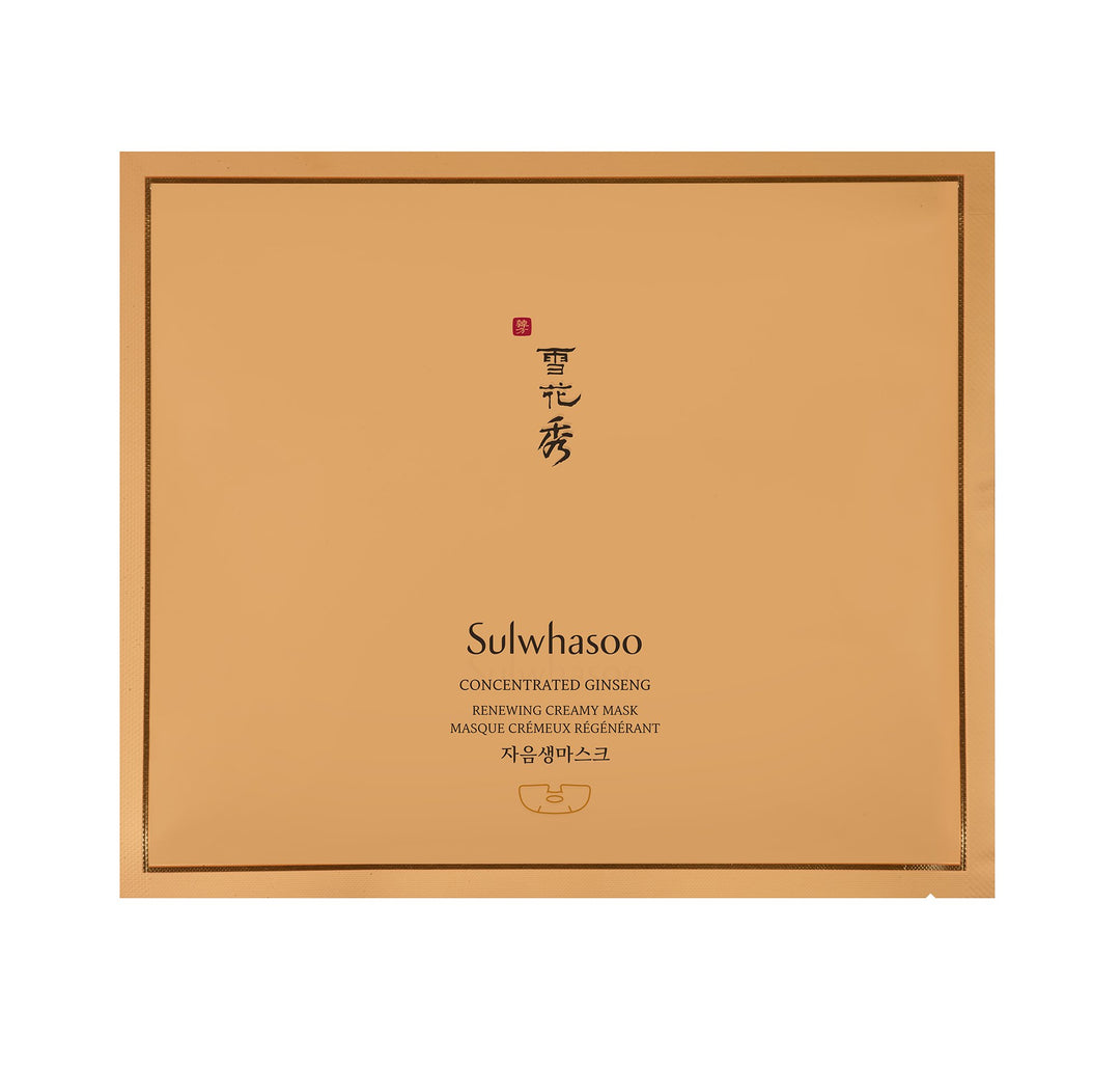 Sulwhasoo Concentrated Ginseng Renewing Creamy Mask 18g X 5ea